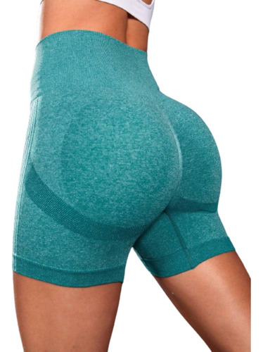 Short Levanta Cola Push Up Lycra Leggins Deportivos Gym Yoga