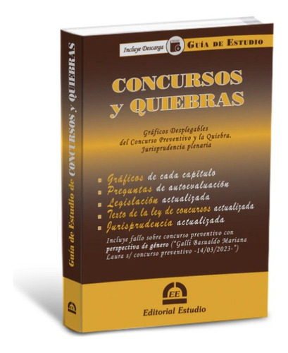 Guía De Estudio Concursos Y Quiebras Ultima Edicion