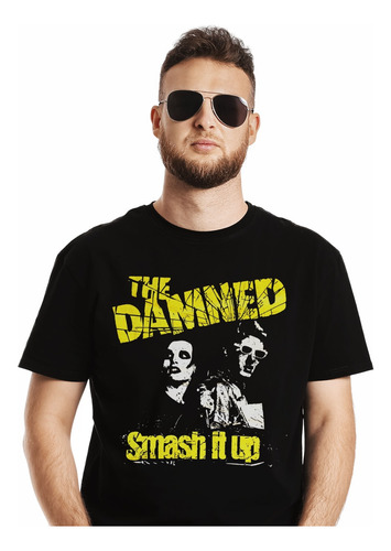 Polera The Damned Smash It Up Punk Bn Abominatron