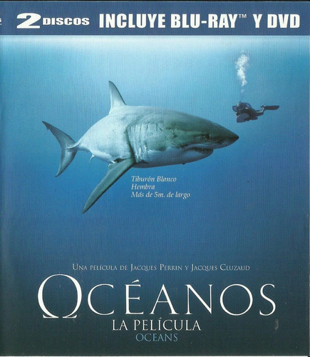 Océanos: La Película / Documental / Bluray + Dvd Nuevo