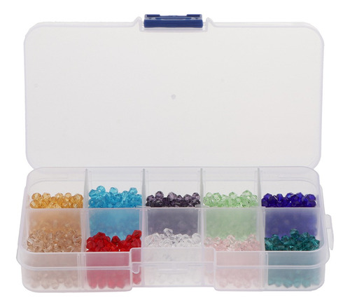 Caja De Colgante De Cristal Colorid¿s, For Hacer Collares,