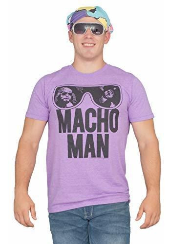 Disfraz Hombre - Macho Man - Conjunto Completo De Disfraz Co