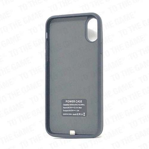 Imagen 4 de 8 de Funda Cargadora Power Case Soul Para iPhone X Xs 3000mah