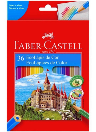 36 Colores Profesionales Lápices Hexagonal Faber Castell