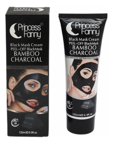 Mascarilla Negra Carbon Activado Puntos Negros 