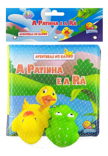 Aventuras no banho: Patinha e a Rã, A, de Edicart. Editorial Todolivro Distribuidora Ltda. em português, 2013