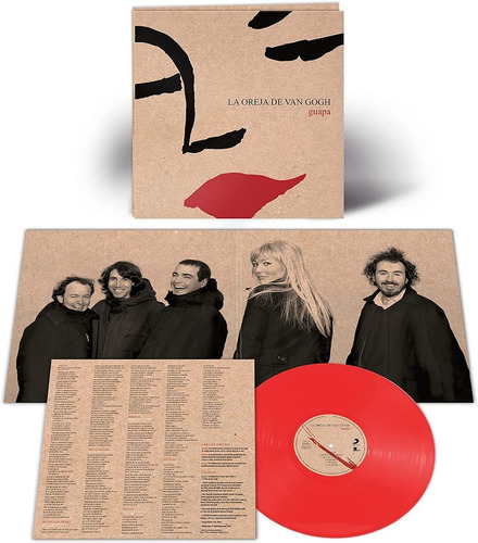 La Oreja De Van Gogh Guapa Lp Vinyl Rojo