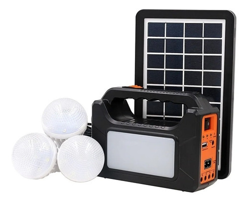 Kit Solar Emergencia Camping 3 Ampolletas