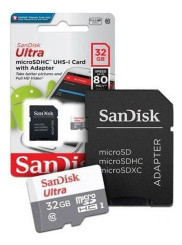 Kit Com 10 Cartão De Memoria 32gb Sandisk