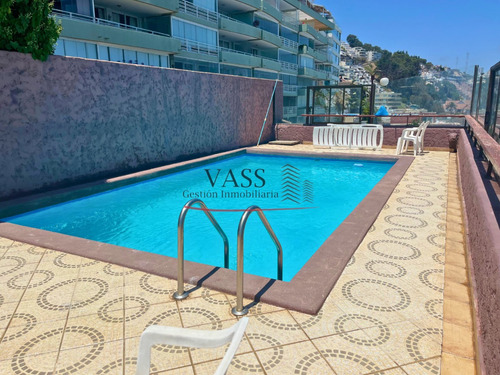 Vass Vende Depto 4d 3b En Primera Linea Av. Borgoño. Concón