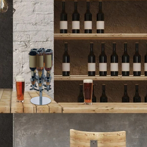Dispensador De Licor Giratorio De 4 Botellas, Accesorios De