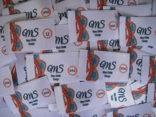 Etiquetas Personalizada Para Ropa En Raso Gros Y Elásticas