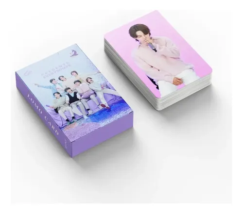 55 Cartões Colecionáveis Bts Aniversário Festa 2023 10 Anos