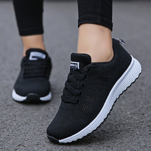 Zapatos Planos Malla Para Mujer Zapatillas Informales A Moda