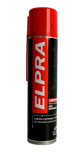 Lubricante Cadena Moto Chain 440ml Elpra