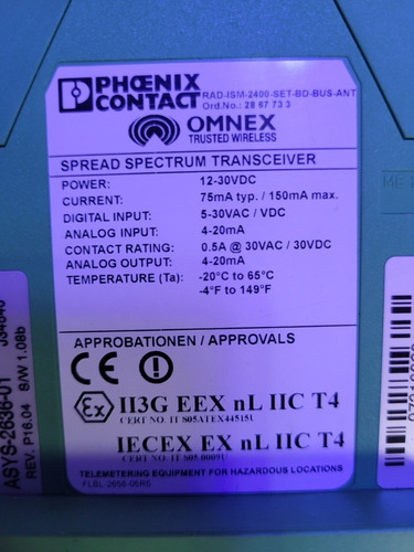 Imagen 3 de 4 de Modulo Phoenix Contac Plc