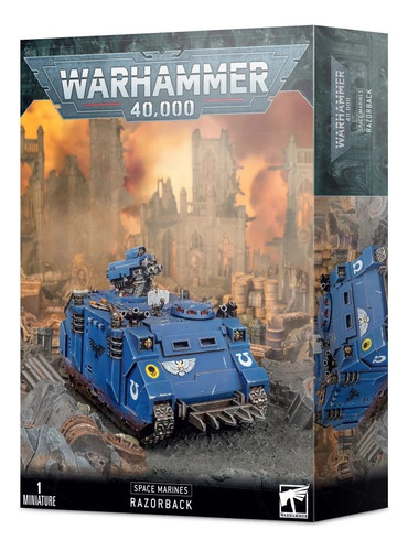 Warhammer 40k Spaces Marines Razorback Rhino