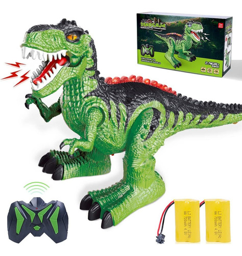 Bfuntoys Juguete De Dinosaurio T-rex Con Control Remoto Par.