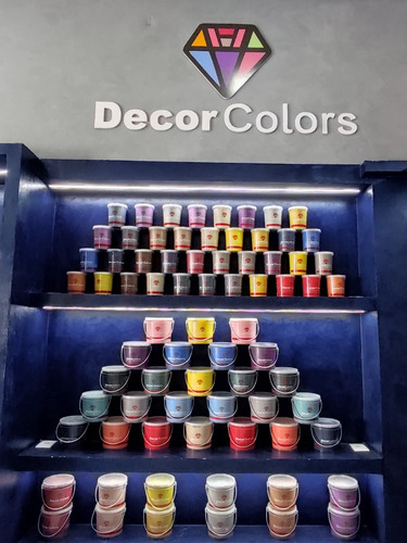 Imagem 9 de 10 de Decor Colors Cimento Queimado Perolizado 1,6 Kg Cinza Pronto