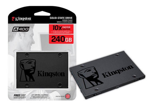 Disco Estado Solido Ssd 240gb Kingston A400 2.5 Nuevo @pd