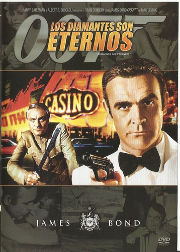 007 Los Diamantes Son Eternos Dvd James Bond Sean Connery