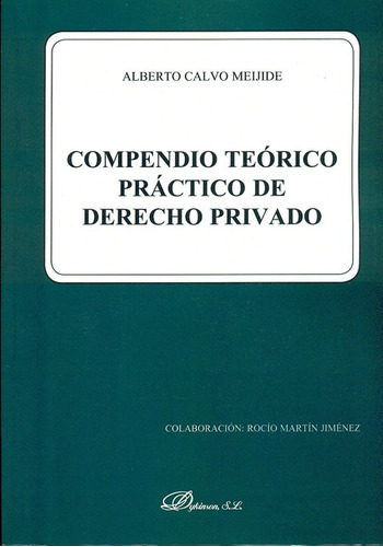 Libro Compendio Teorico Practico De Derecho Privado