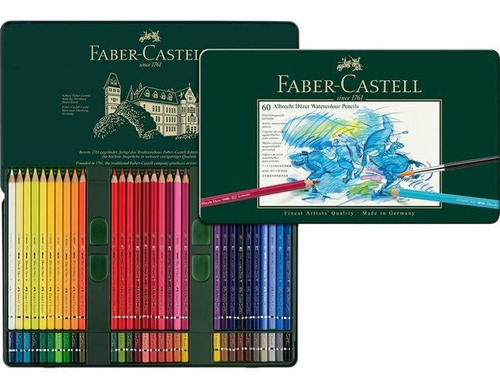 Lapices Faber Castell Acuarelables Albrecht Durer X60 Lata