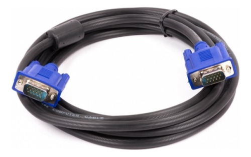 Cable VGA de 1 VGA macho a 1 VGA macho Ele-Gate WI223 azul de 3m