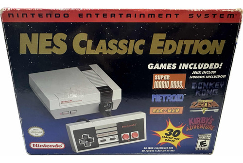 Consola Nintendo Nes Classic Edition Original En Caja (Reacondicionado)
