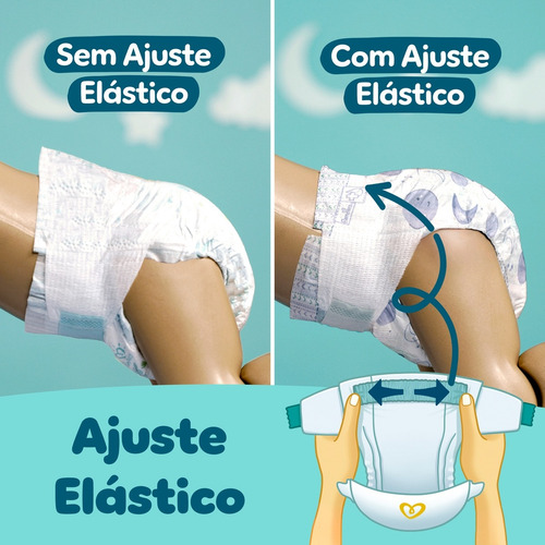 Fralda Pampers Premium Care XG 88u