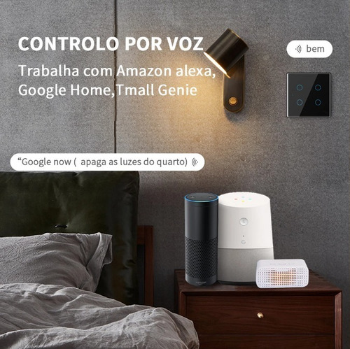 Imagem 4 de 8 de Interruptor 4x4 Wifi 6 Teclas Alexa E Google Home