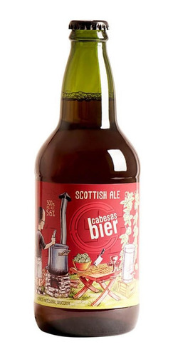 Cerveza Artesanal Cabesas Bier Scottish Ale 500ml Febo