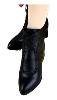 Botines Con Cordones For Mujer Zapatos Casuales Martin 2023