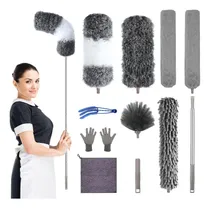Comprar Plumero De Microfibra, 12 Plumeros Reutilizables Y Plumero A