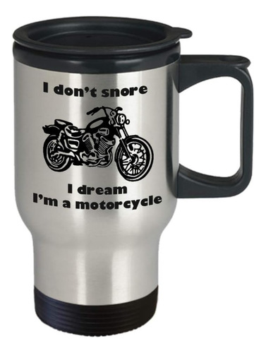 No Ronqueo, Soño Soy Una Motocicleta Novedosa De Acero De De