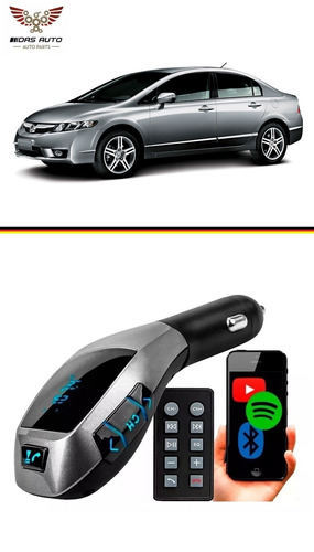Adaptador Digital Veicular Bluetooth Usb Aux Mp3 New Civic 