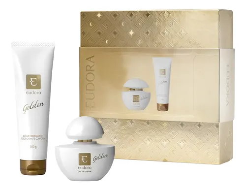 Eudora - Kit Presente Golden Eau De Parfum 35ml + Hidratante 100g