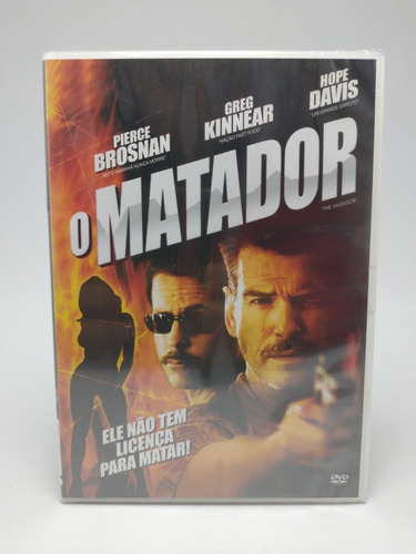 Dvd Filme O Matador ( Pierce Brosnan ) - Original E Lacrado