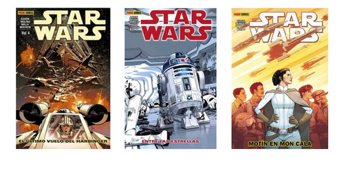 Pack 3 Comic Star Wars + Envio Gratis