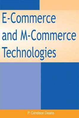 Libro E-commerce And M-commerce Technologies - P Candace ...
