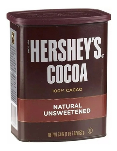 Cocoa Herhseys En Polvo X 652 Gra - Unidad a $58225
