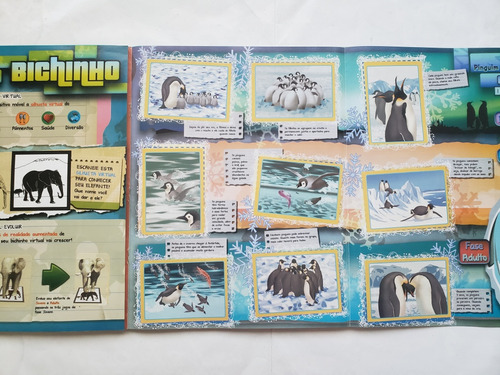 Álbum Animais 2015 - Completo - Figurinhas Coladas