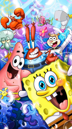 Quebra-cabeça Jogo Infantil Bob Esponja 64 Peças Mdf 18x26