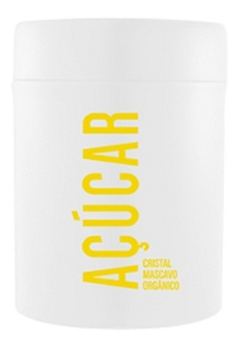 Pote Para Açucar 800ml Inox Attuale Branco Cozinha Plasvale