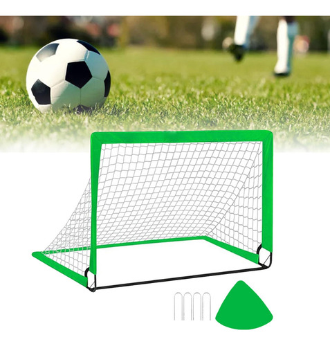 Red De Portería De Fútbol Para Niños, Portería De Verde