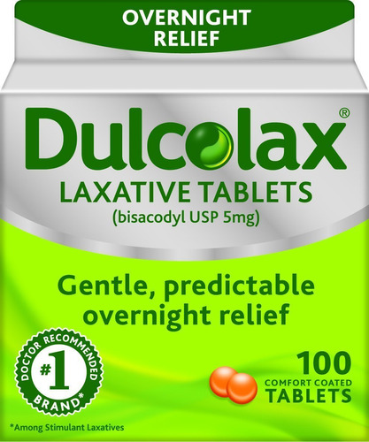 Dulcolax Tabletas Laxantes De 5 Mg Para El Estreimiento - 10