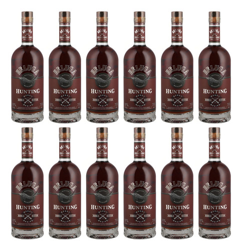 Pack De 12 Licor Beluga Hunting Berry Bitter 700 Ml