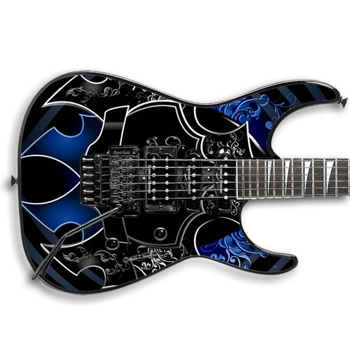 Skin Cgw Creativelab Helmet Adesivo Guitarra Violao