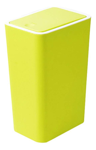 Bote Basura Plastico Rectangular Moderno Para Baño Cocina 6