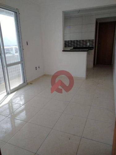Imagem 2 de 13 de Apartamento Com 1 Dormitório À Venda, 39 M² Por R$ 245.000 - Boqueirão - Praia Grande/sp - Ap3694